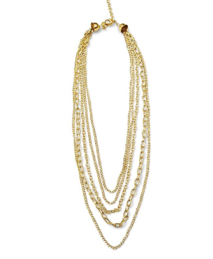 Celestia Multi-Layered Chain Necklace