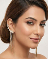 Crystal Floral Cascade Hair Pins