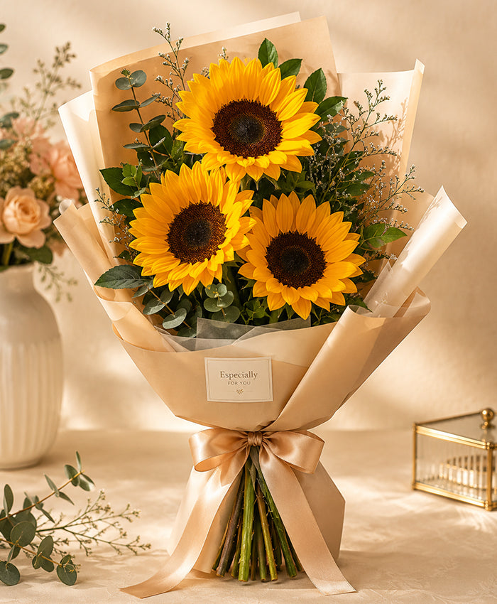 3 Sunflower Bouquet