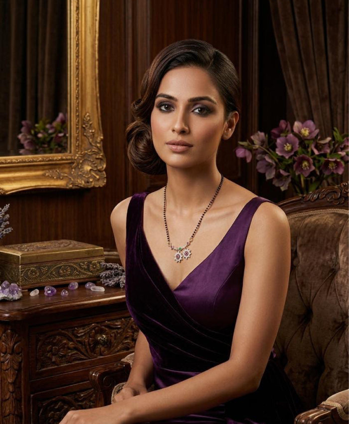 Royal Prism Charm Mangalsutra Set