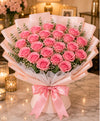 Forever Pink Roses Bouquet