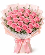 Forever Pink Roses Bouquet