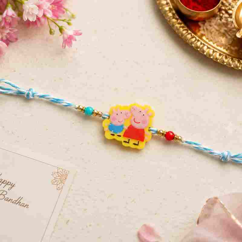 Peppa Pig Kids Cartoon Rakhi