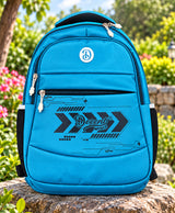 AeroTrack Blue Everyday School Backpack