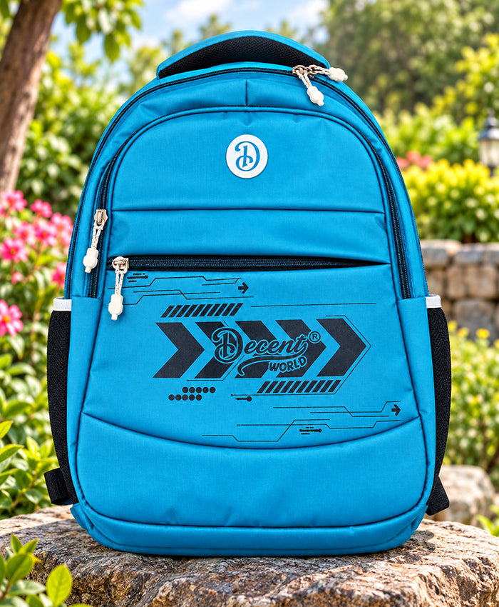 AeroTrack Blue Everyday School Backpack