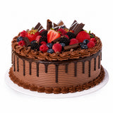 Belgian Chocolate Mixed Berries Eggless Cake 500g