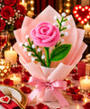Blush Pink Handmade Rose Bouquet