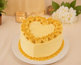 Butterscotch Bliss Cream Cake