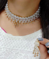 Celestia Leaf Cascade Jewellery Set