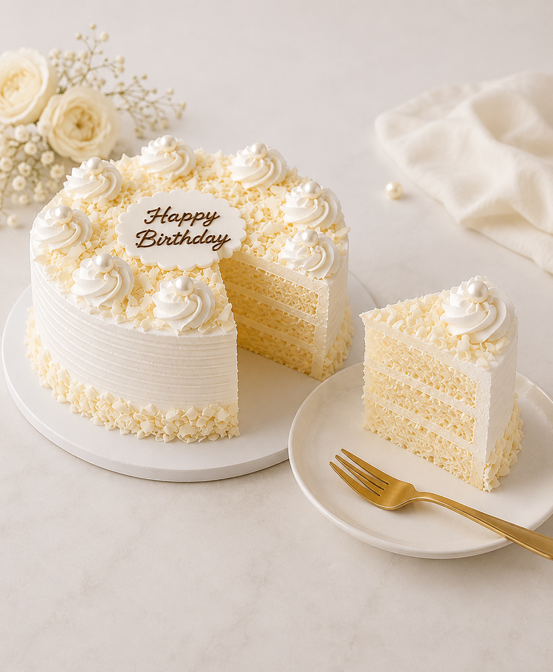 Snow White Forest Cake
