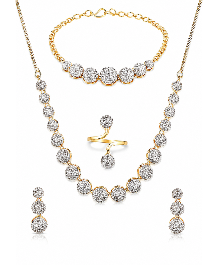 Celeste Round Radiance Jewellery Set