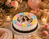 Birthday Memories Photo Cake