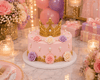 Royal Princess Crown Cake