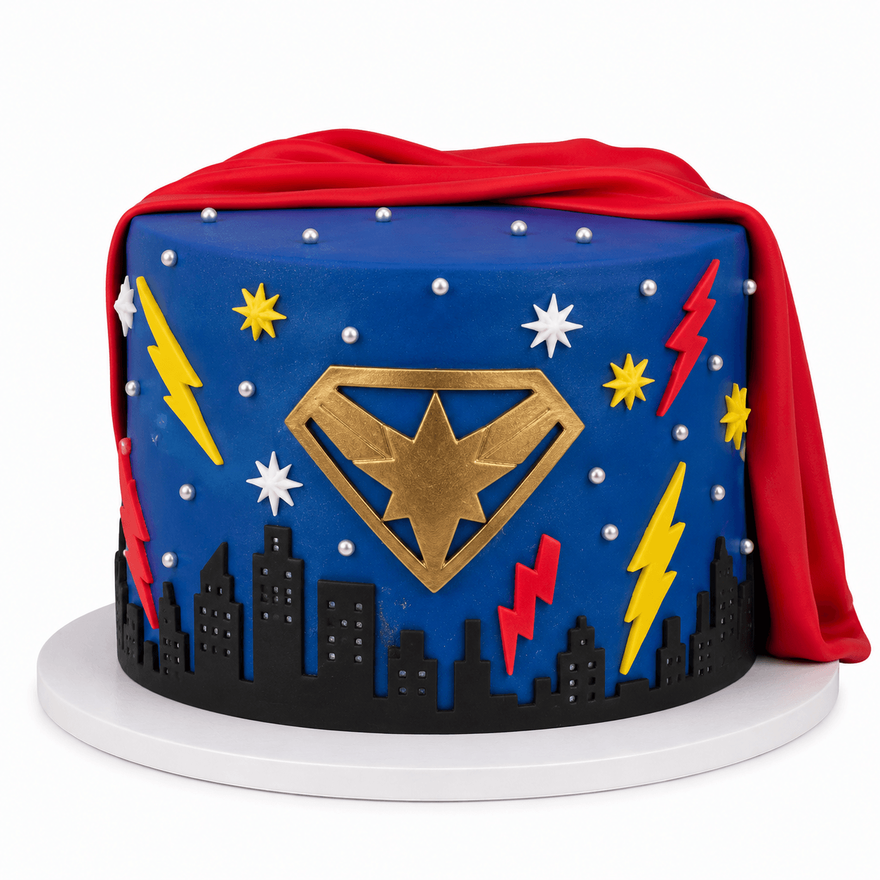 Superhero Power Cake