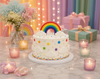 Rainbow Happiness Cake