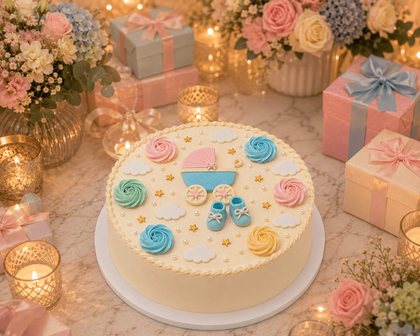 Baby Shower Celebration Cake