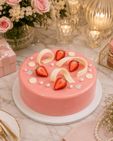 Vanilla Strawberry Entremet