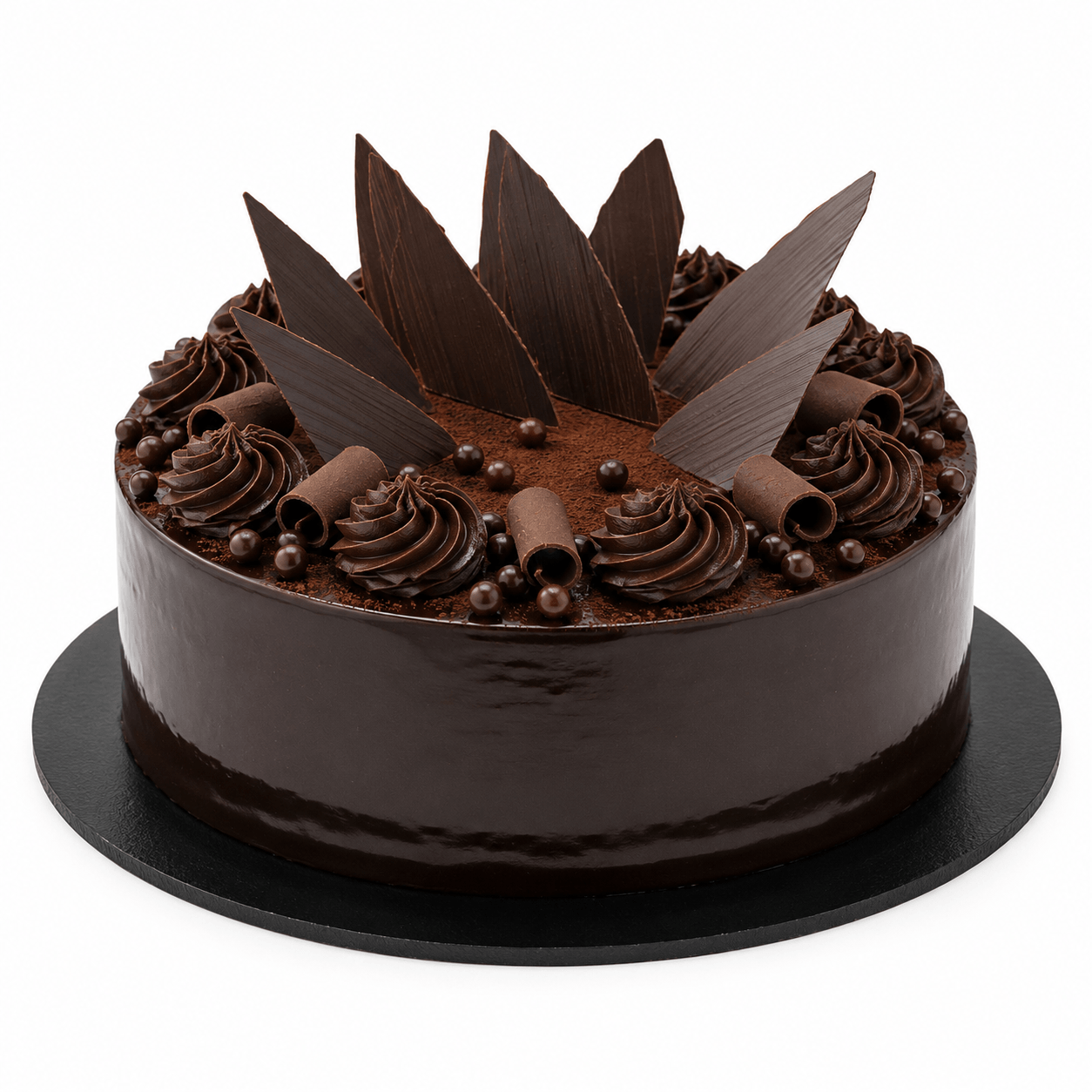 Midnight Chocolate Truffle Cake
