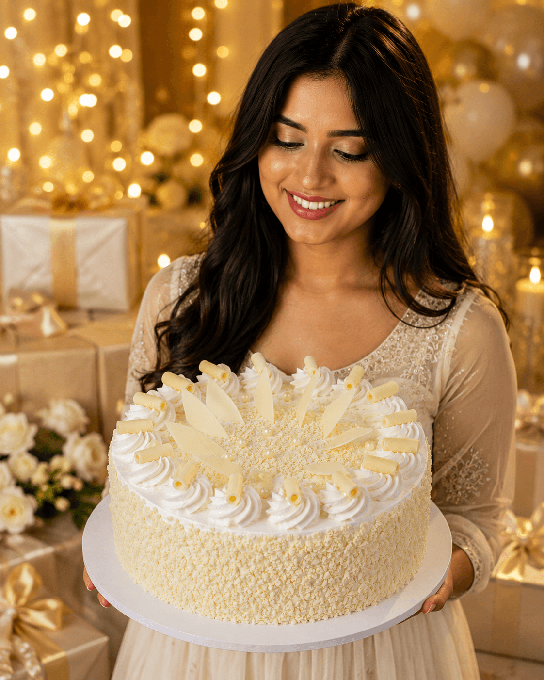 Snow White Forest Cake