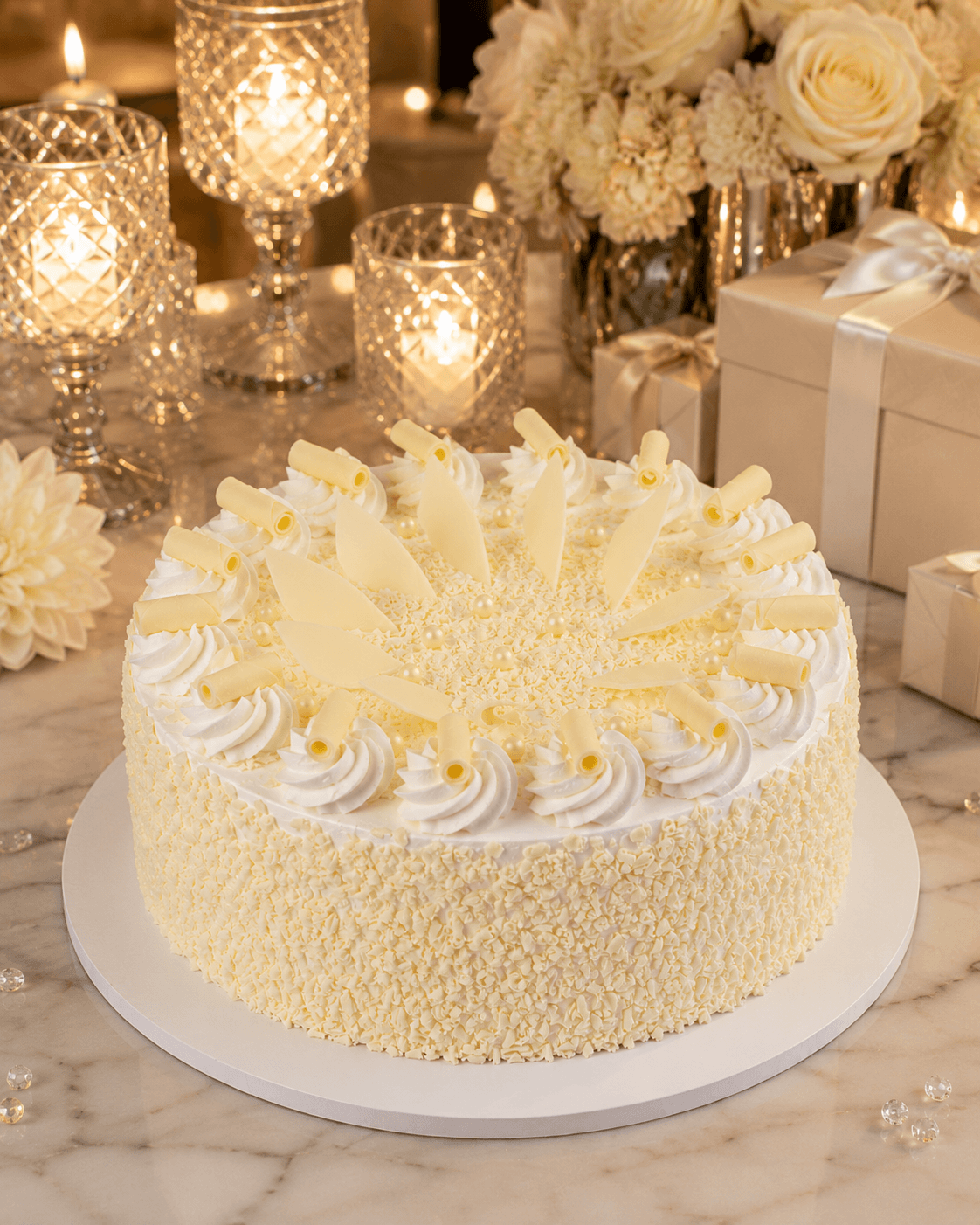 Snow White Forest Cake