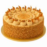 Golden Butterscotch Crunch Cake