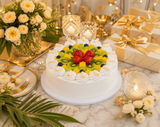 Fresh Fruit Fiesta Cake