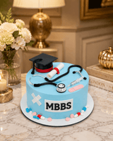 Decadent Doctor's Fondant Chocolate Cake