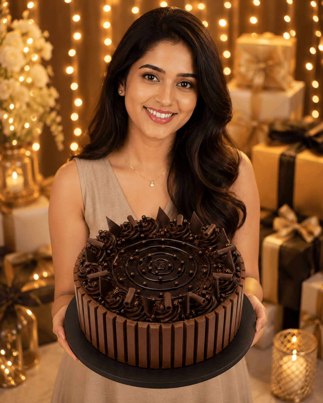 KitKat Chocolate Surprise Cake