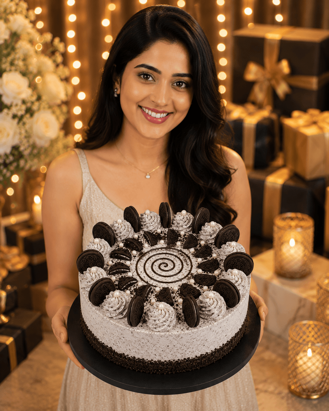 Oreo Cookies & Cream Cake
