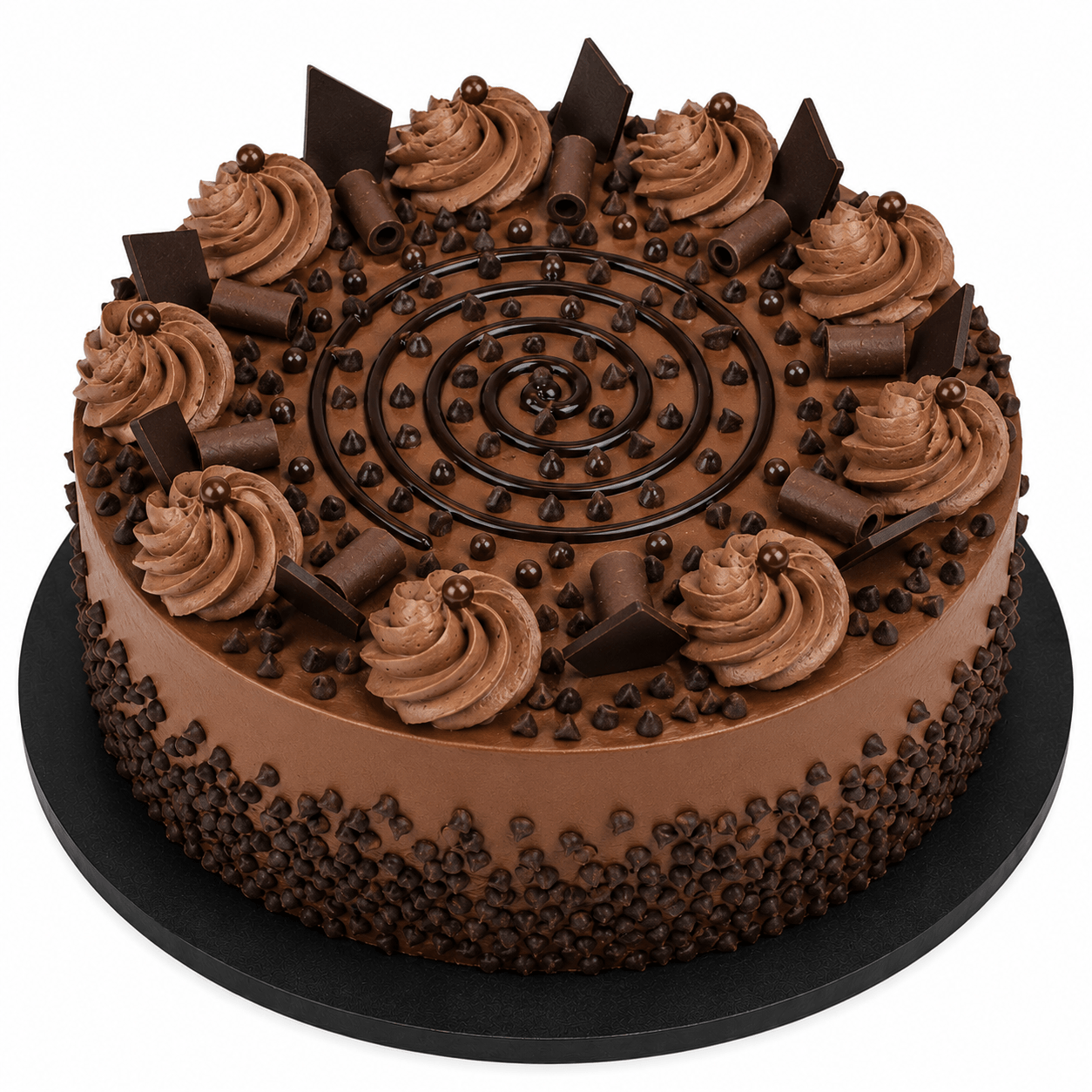 Chocolate Chips Delight Cake