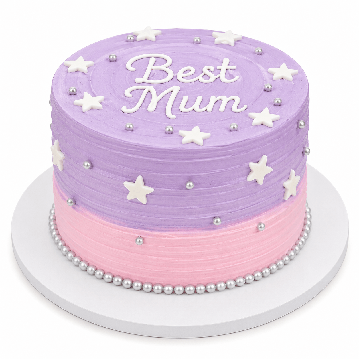 Enchanting Starry Night Eggless Chocolate Cake