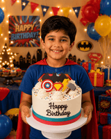 Heroic Adventure Fondant Cake