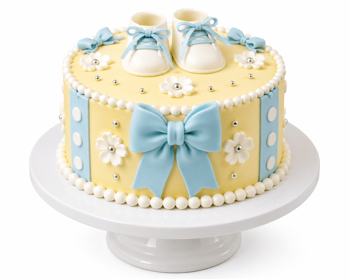 Sweet Beginnings Baby Truffle Cake