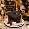 Celebratory Graduation Hat Fondant Cake