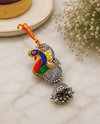 Peacock Jhumki Designer Lumba Rakhi