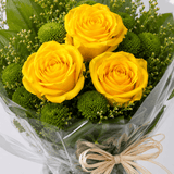 Yellow Rose Sunshine Bouquet