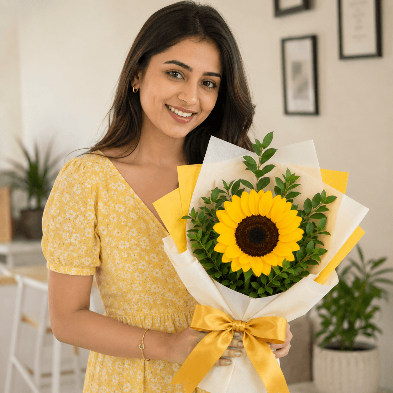 Radiant Sunflower Floral Arrangement