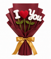I Love You Crochet Bouquet