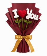 I Love You Crochet Bouquet