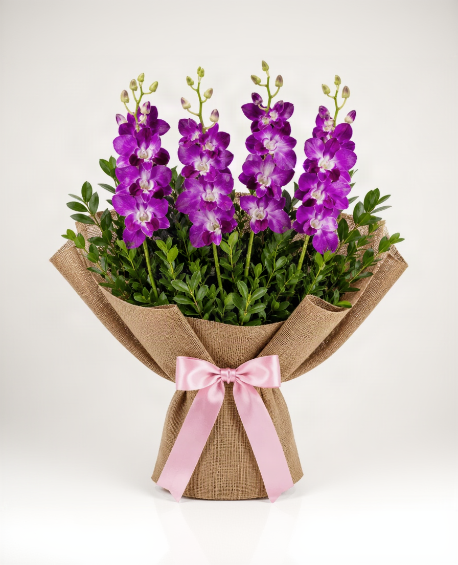 Orchid Drapes