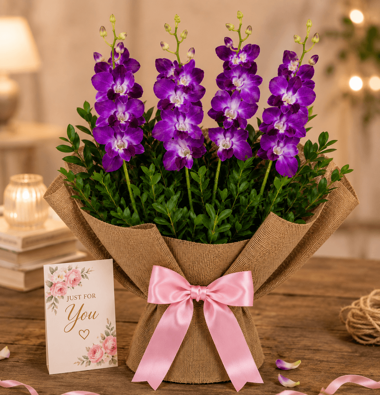 Orchid Drapes