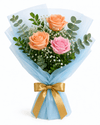 Pastel Bliss Rose Bouquet