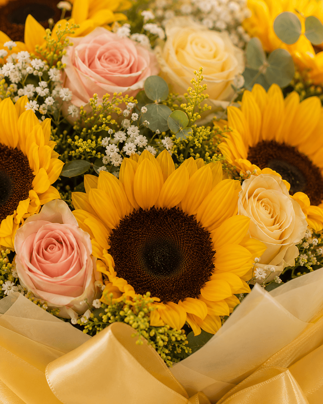 Sunny Glow Gerbera Bouquet