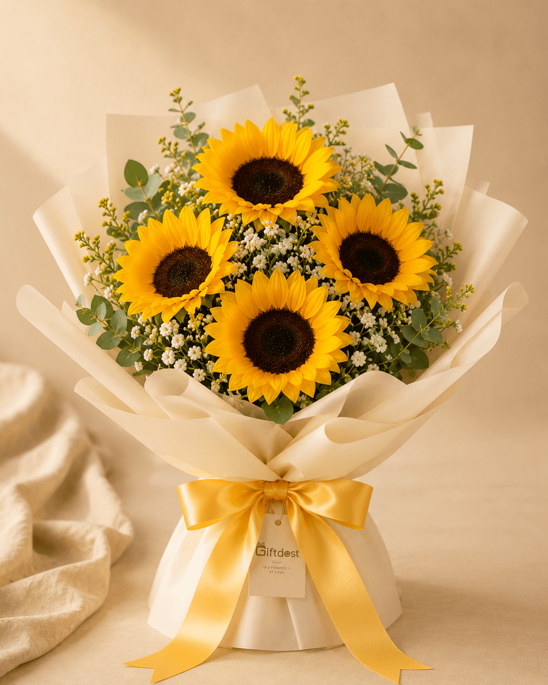 Golden Sunshine Bloom Arrangement