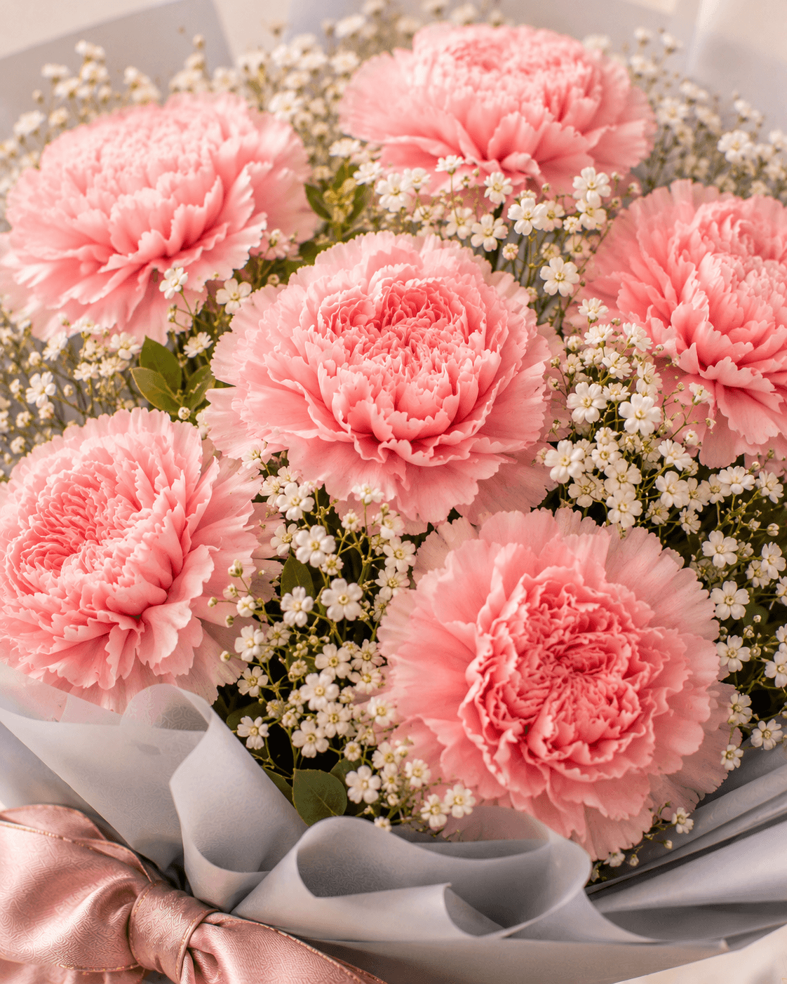 Blush Grace Carnation Bouquet