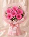 Radiant Blushing Gerbera Bouquet