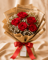 Elegant Vintage Rose Bouquet