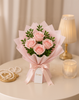 Elegant Pink Rose Bunch