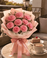 Enchanting Pink Carnation Bouquet