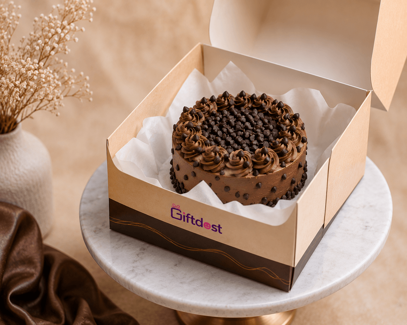 Crunchy Choco Chip Mini Bliss Cake